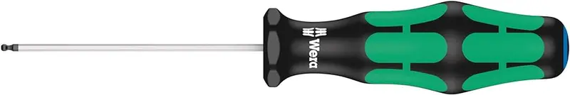 Wera Kraftform 352 Ball-End Hex Screwdriver – 4Mm X 100Mm Fine Adjustment Driver 1
