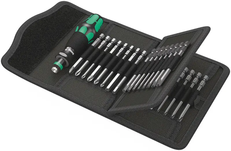 Wera Kraftform Kompakt 62 33-Piece Comprehensive Screwdriver Set (Model 059297) 1