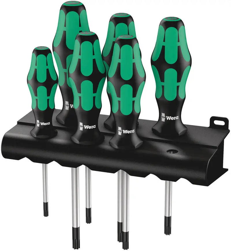 Wera Kraftform Plus Torx® 6-Piece Screwdriver Set – Model 028062 1