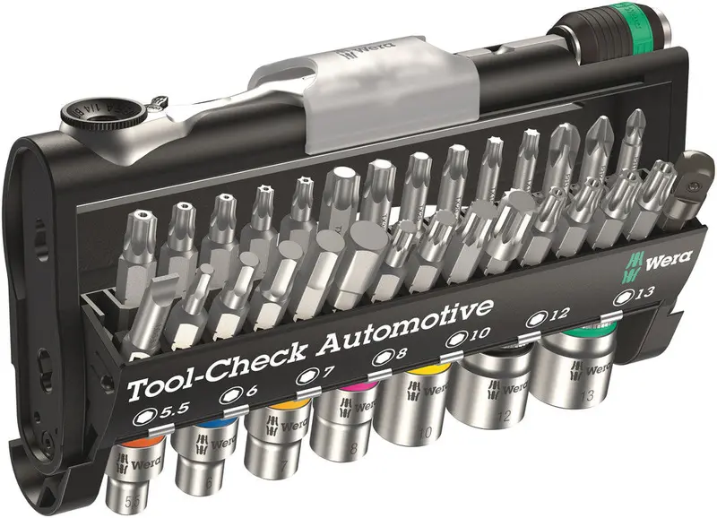 Wera Tool-Check Automotive 1: 38-Piece Mechanic-Focused Tool Set 1