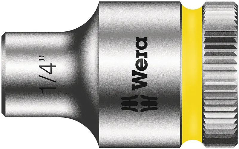 Wera Zyklop 3/8" Drive Socket – 1/4" Sae, Model 003569 1