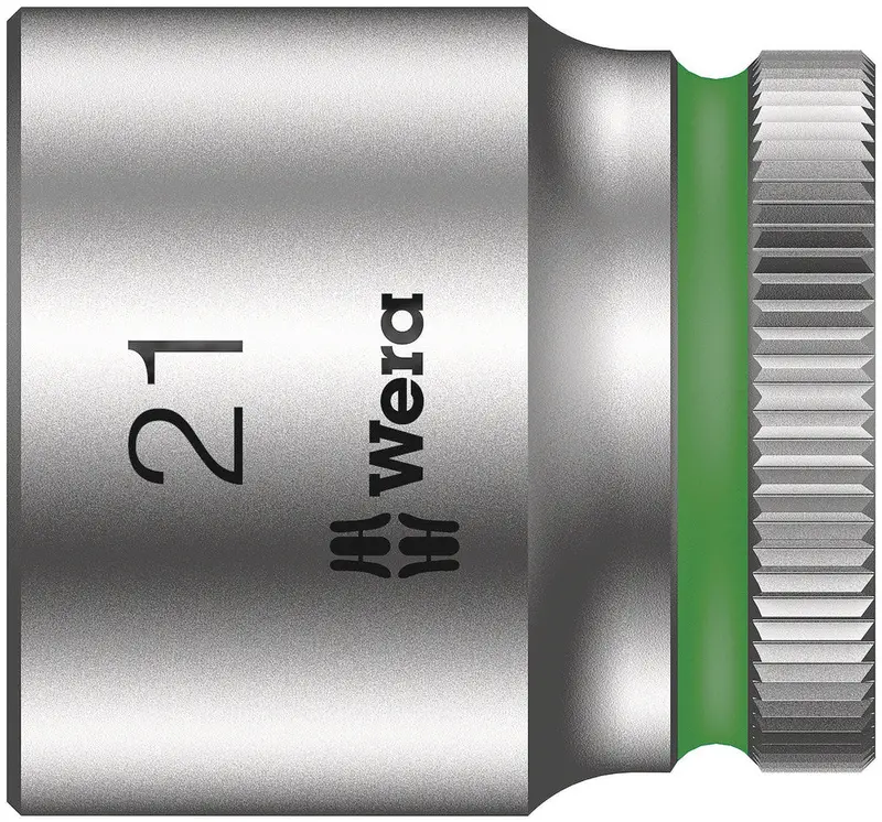 Wera Zyklop 3/8" Drive Socket – 21Mm Metric, Model 003566 1