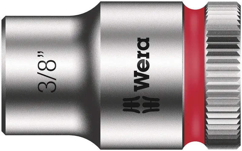 Wera Zyklop 3/8" Drive Socket – 3/8" Sae, Model 003572 1