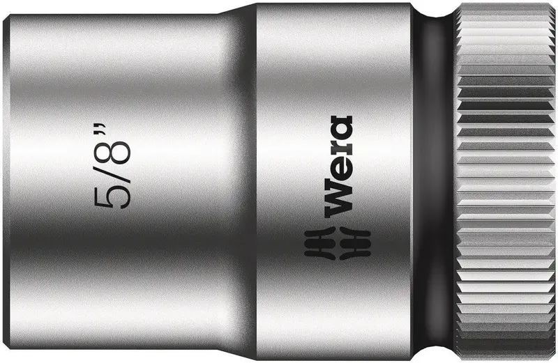 Wera Zyklop Hmc Socket – 5/8", 1/2" Drive, Engineered For Maximum Engagement 1