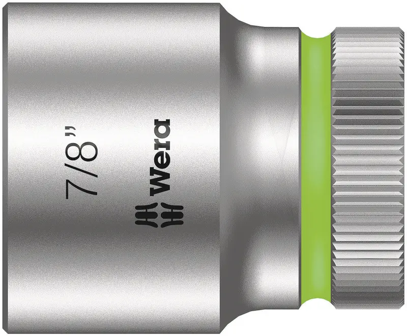 Wera Zyklop Hmc Socket – 7/8", 1/2" Drive, Full-Contact Hex Engagement 1