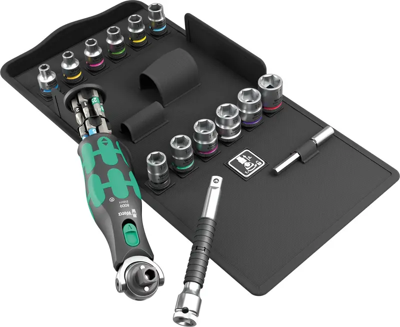 Wera Zyklop Pocket Toolset: 27-Piece Portable 8009 Multi-Tool Kit (Version 3) 1
