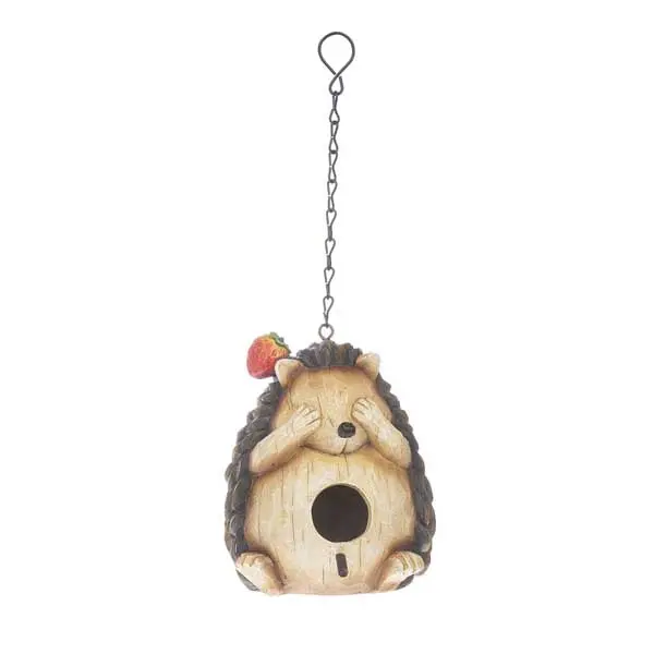 Whimsical Hedgehog-Shaped Birdhouse 1