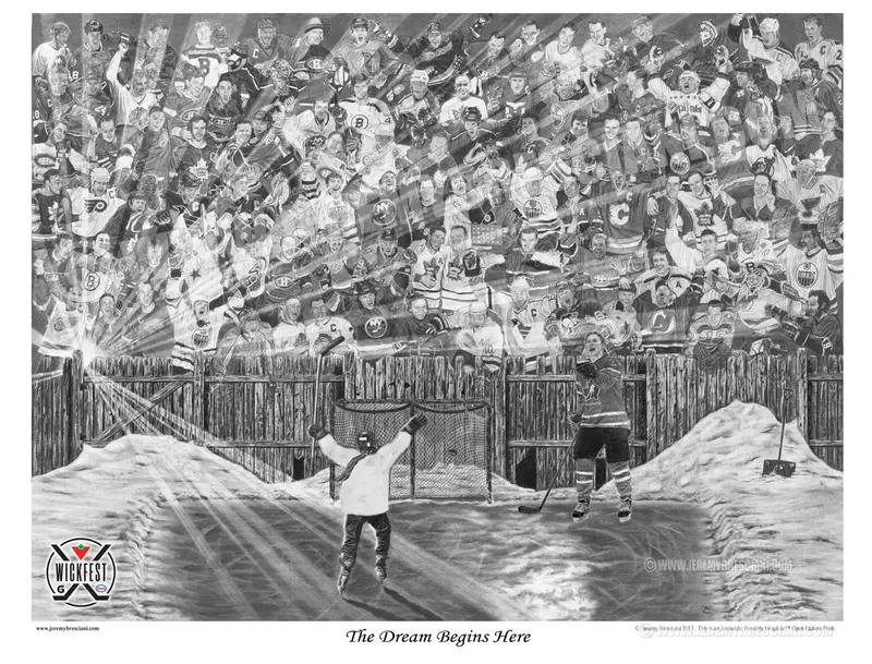 Wickfest 15Th Anniversary Art Print: "The Dream Begins Here" 1