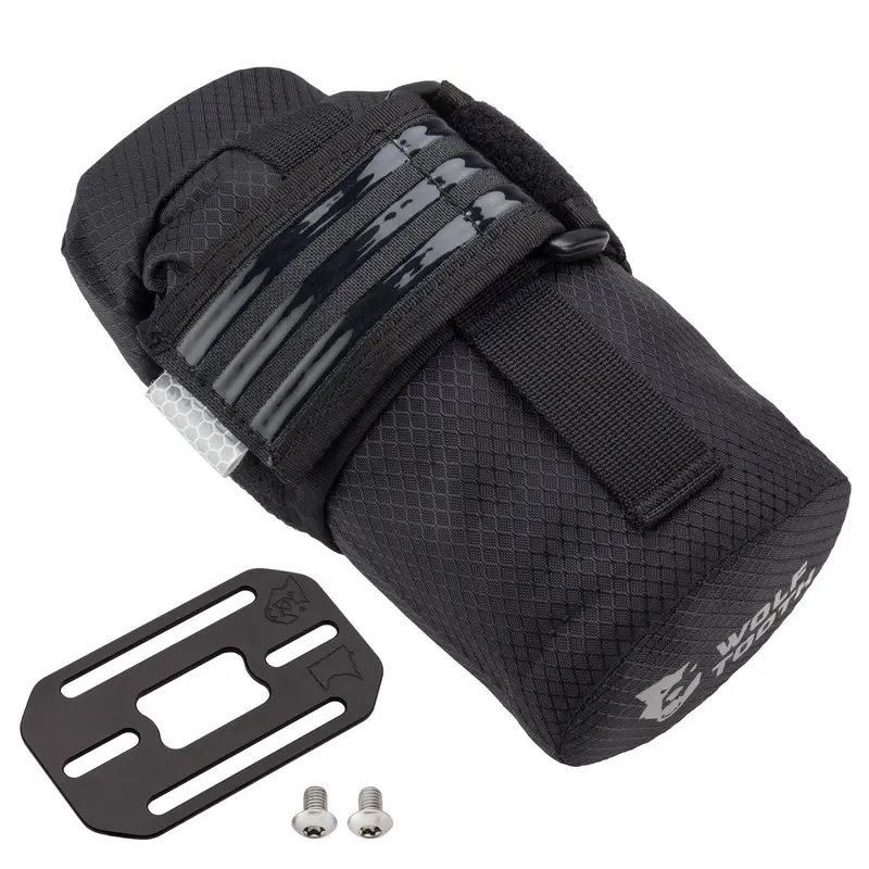 Wolf Tooth B-Rad Roll-Top Frame Bag With Mounting Plate 1
