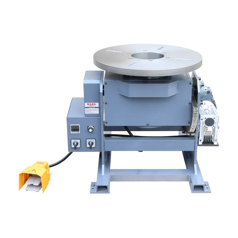 Wp-500Tb Rotary Welding Table – 500Kg Tilting Positioner With 170Mm Spindle Bore & Digital Speed Readout 1