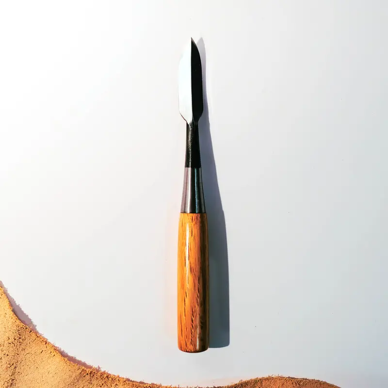 Yari Kanna Spear Plane – Tagayasan Wood Handle (18Mm × 60Mm) 1