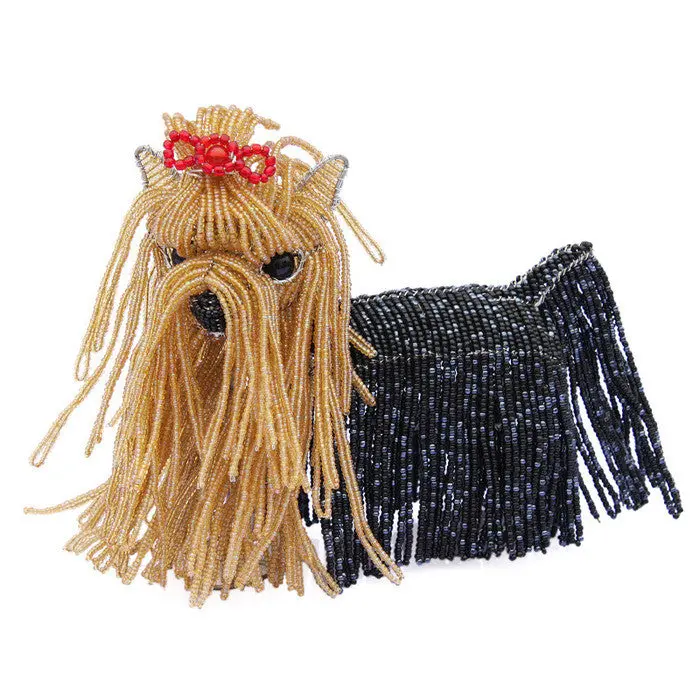 Yorkshire Terrier Figurine Ornament - Bianca Design 1