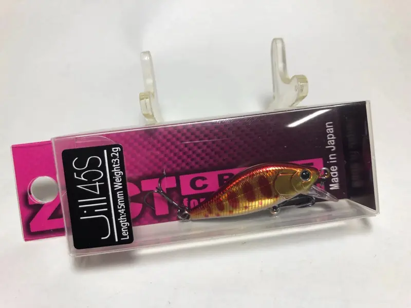 Zact Craft Jill 45S #02 Yamame Trout Minnow Lure – Red Gold Finish 1