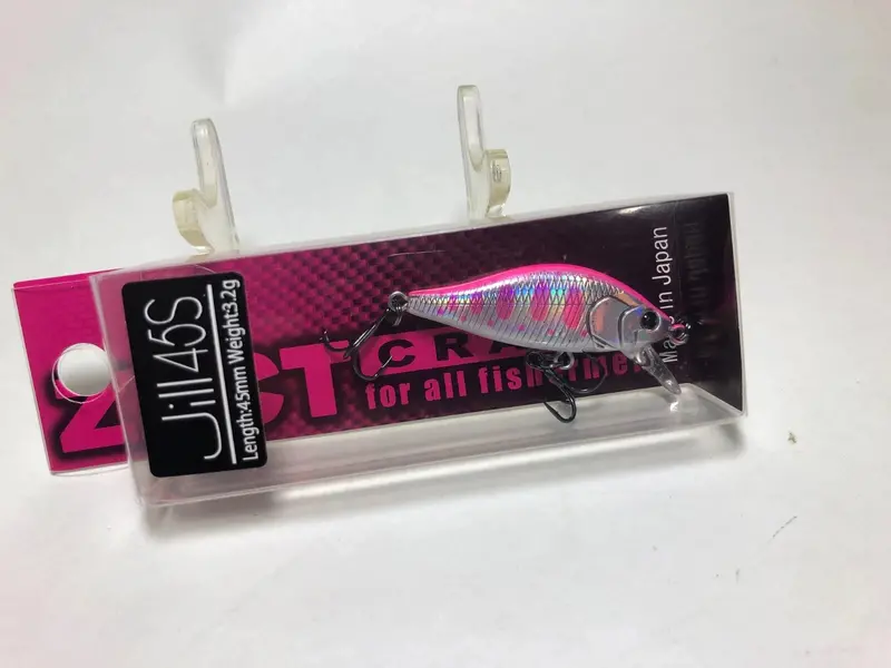 Zact Craft Jill 45S Trout Minnow Lure – #04 Pink Yamame 1