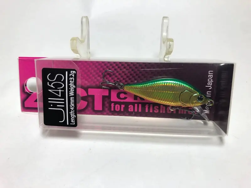 Zact Craft Jill 45S Trout Minnow Lure – #07 Green Gold 1