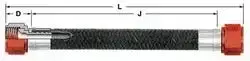 #6 Aqp Stainless Steel Hose Cover – Flexible, Abrasion-Resistant Protective Sleeve 1