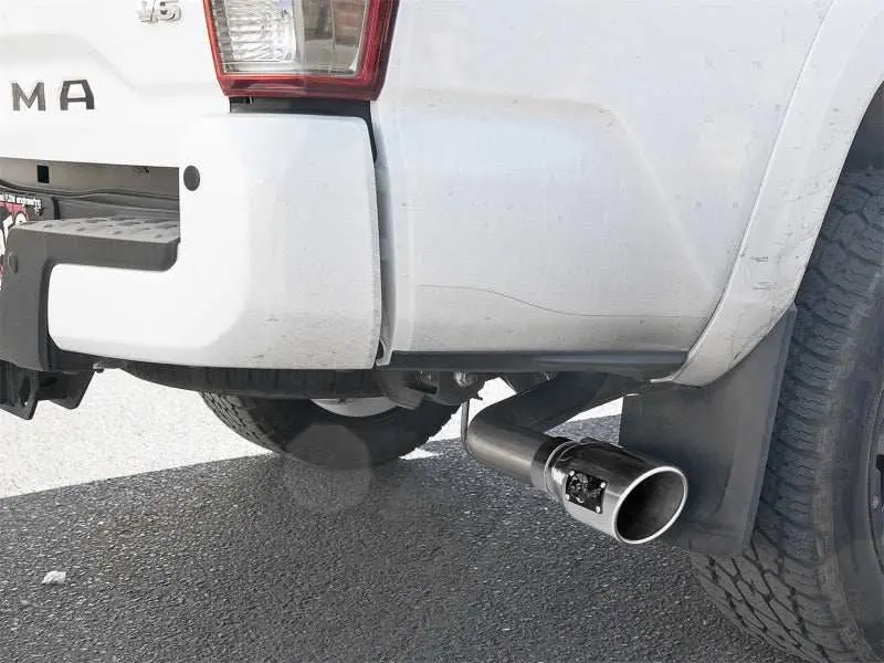 Afe Mach Force Xp Cat-Back Exhaust – 2.5-Inch 304 Stainless Steel W/ Polished Tips For 2016+ Toyota Tacoma 1