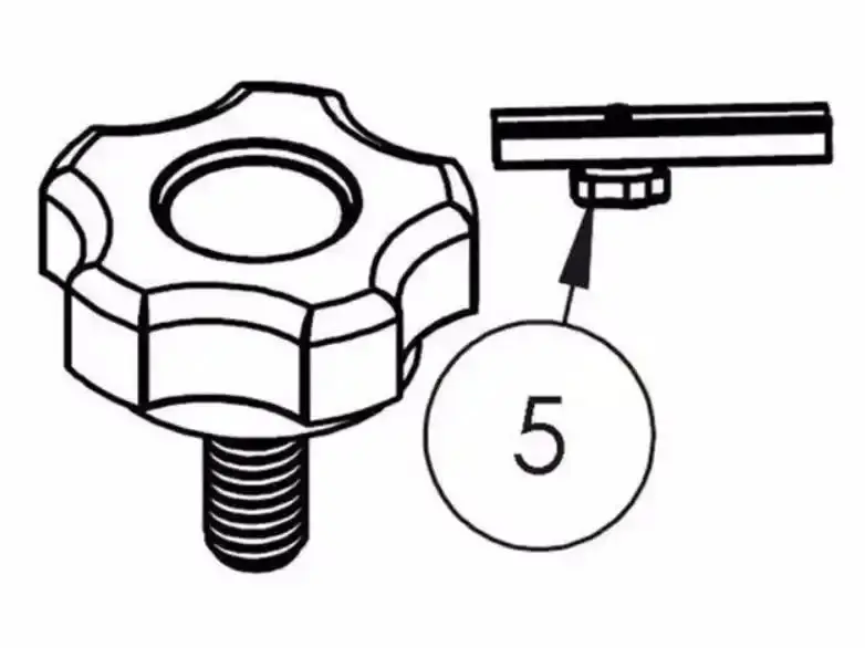 Bakflip Lock Knobs – Replacement Hardware Set (2-Pack) For Bak Tonneau Covers 1