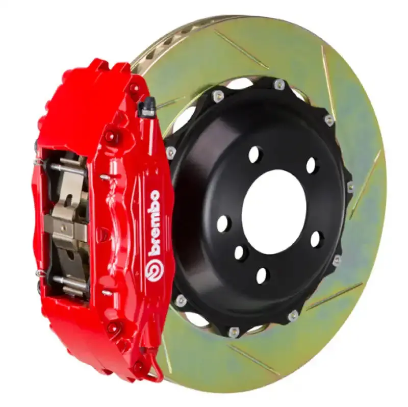 Brembo Gt Big Brake Kit For 2000–2002 Audi S4 & 2006–2008 A4 – Front 332X32Mm Slotted Rotors 1