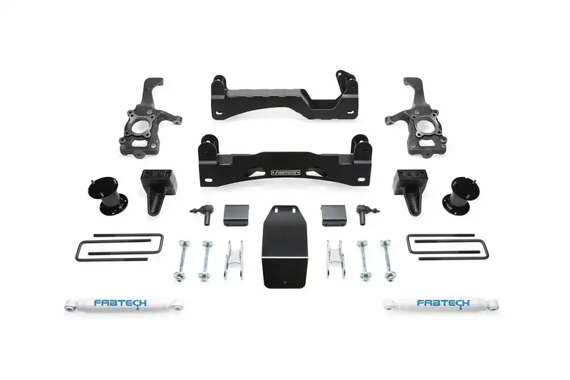 Fabtech K2194 Lift Kit – 6-Inch Basic System With Performance Shocks For 2015–2020 Ford F-150 4Wd 1