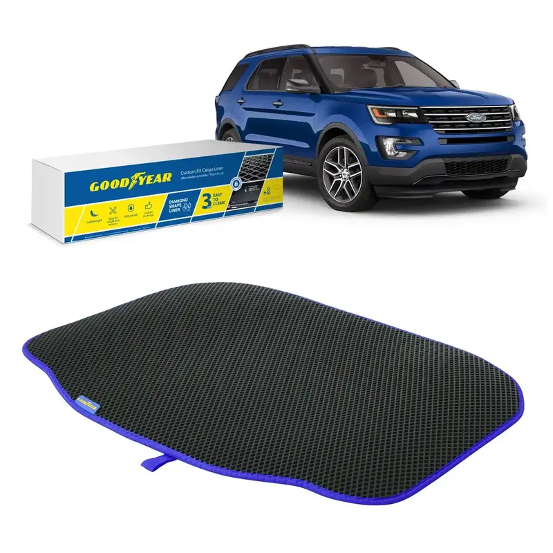 Goodyear Gy004555 Custom-Fit Cargo Mat With Diamond-Weave Traction Technology 1