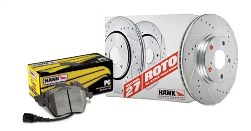 Hawk Performance Hk4535.571Z Rear Brake Kit With Performance Ceramic Pads – Sector 27 Series 1