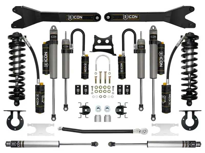 Icon Vehicle Dynamics Stage 6 Coilover Conversion Kit For 2005–2016 Ford F-250/F-350 (2.5–3 Inch Lift) 1