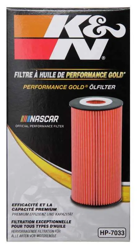 K&N Hp-7033 Premium Automotive Oil Filter – Reusable, High-Capacity Filtration 1
