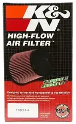K&N Universal Clamp-On Air Filter – Ru-3530 Performance Replacement For Intake Systems 1