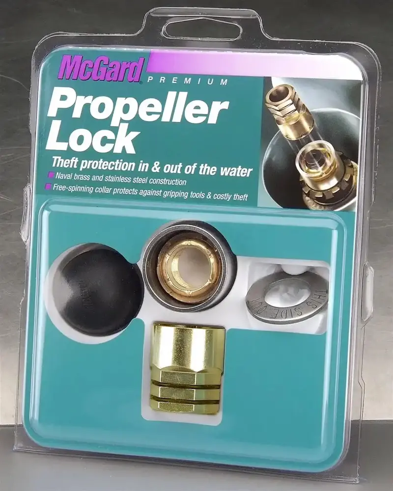 Mcgard 74040 Propeller-Style Wheel Lock Set – Chrome-Finished Security Lug Nuts 1