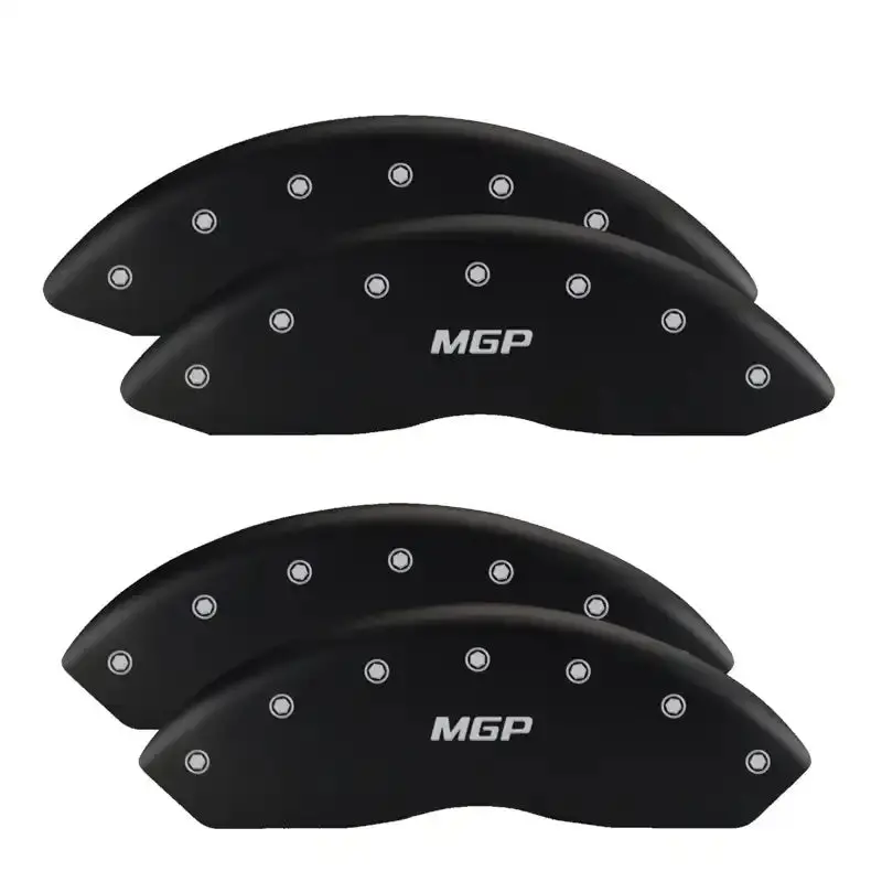 Mgp Engraved Caliper Covers – Trailblazer-Style Red Finish With Silver Accent 1