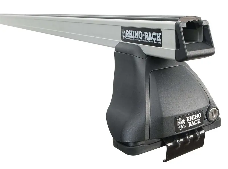 Rhino-Rack Ja2978 Heavy-Duty Silver Roof Rack – 2-Bar, 2500 Series 1