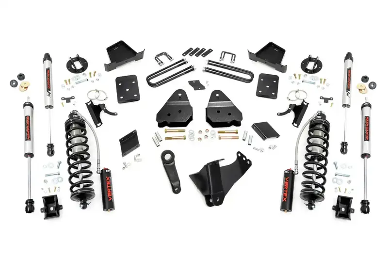 Rough Country 52958 Coilover Conversion Lift Kit – Complete Front-To-Rear Upgrade System 1