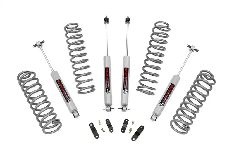 Rough Country X-Series 67930 Suspension Lift Kit – 2.5-Inch Lift With Premium Tuned Shocks 1