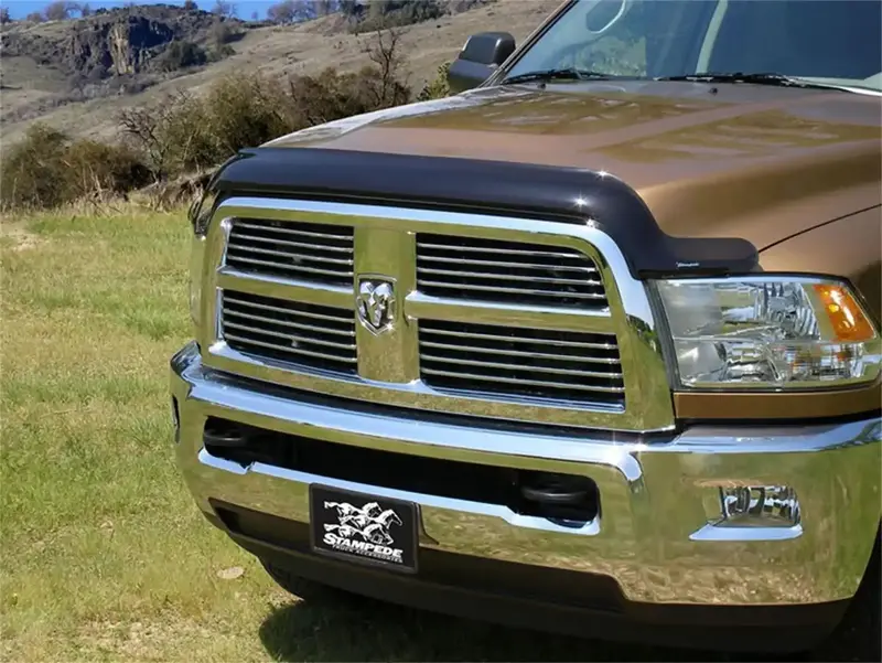 Stampede Vigilante Hood Protector – Smoke-Finish Premium Shield For 2019–2024 Ram 2500/3500 1