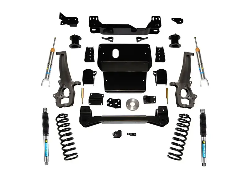 Superlift K119B 4-Inch Lift Kit For 2012–2018 (2019–2021 Classic) Ram 1500 4Wd W/ Bilstein Front Struts & Rear Shocks 1