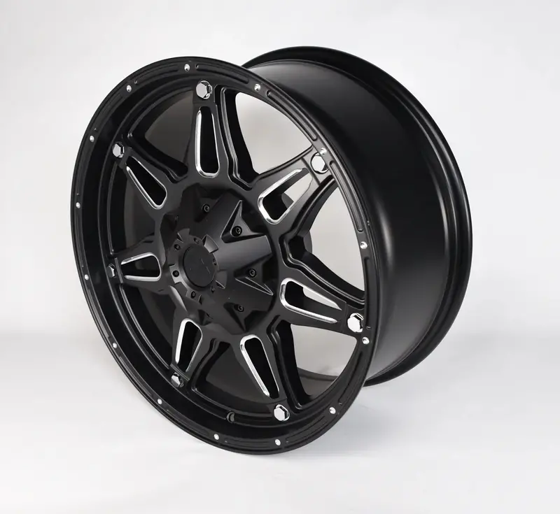 Trailfx Cast Aluminum Wheel – 18X9 Inch, 6X135/6X139.7Mm Bolt Pattern, -12Mm Offset, 60° Cone Seat (Model 114896112) 1
