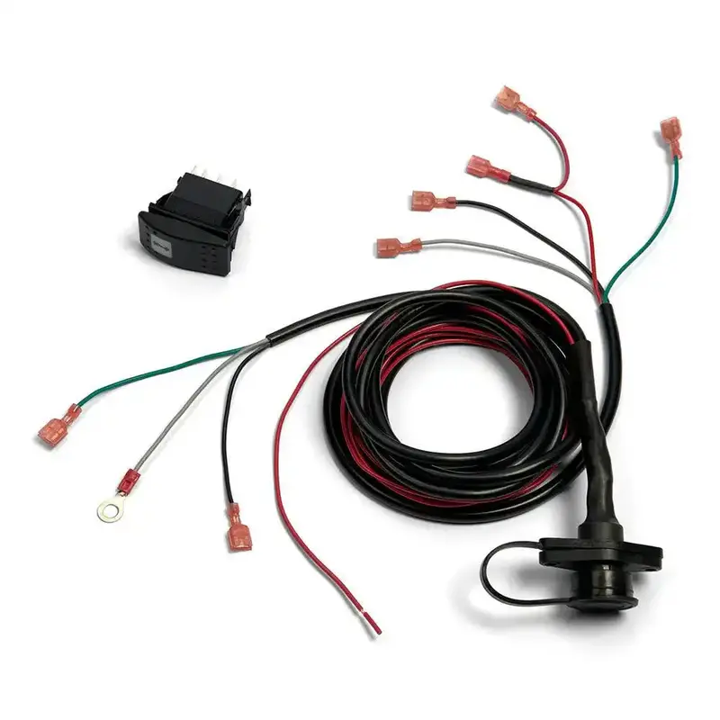 Warn 99897 Illuminated Dash-Mounted Rocker Switch Kit For Powersport Winches 1